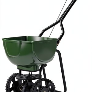 Amazon Basics Fertilizer Spreader for Lawn, 33 Pounds, 0.53 Cubic Feet, All Season, 1-Pack-0