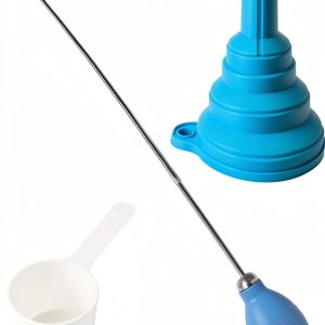 Diatomaceous Earth Powder Duster Amviner Spreaders Long Metal Tube-0