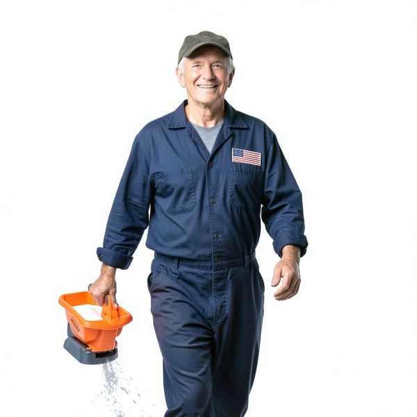 Battery Powered Seed Spreader KITESDER 8 Setting 4L Broadcast Lawn-5