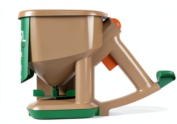 Scotts Whirl Hand-Powered Spreader for Grass Seed, Fertilizer, Salt, Ice Melt, Handheld Spreader Holds up to 1,500 sq. ft. Product-9