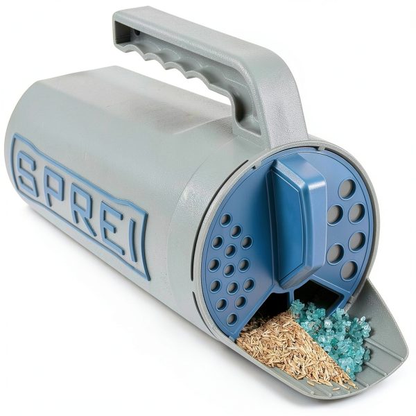 Spot Spreader 80 oz Handheld Shake Dispenser for Salt Seed Grass-1