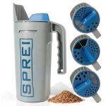 Spot Spreader 80 oz Handheld Shake Dispenser for Salt Seed Grass-0
