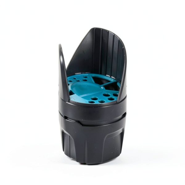 AquaDoc Ice Melt Hand Spreader for Snow Salt, Fertilizer, Grass Seed Shaker - Multi-use Hand Held Salt Spreader for Snow with Multiple Size Openings-5